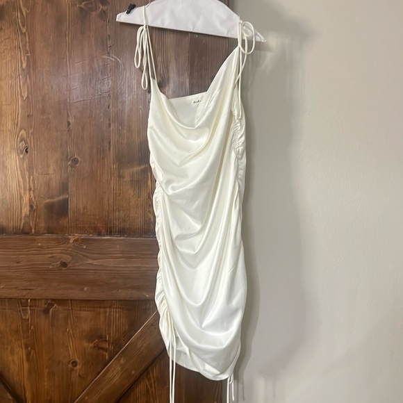 Silky Rouched Dress - Picture 1 of 3